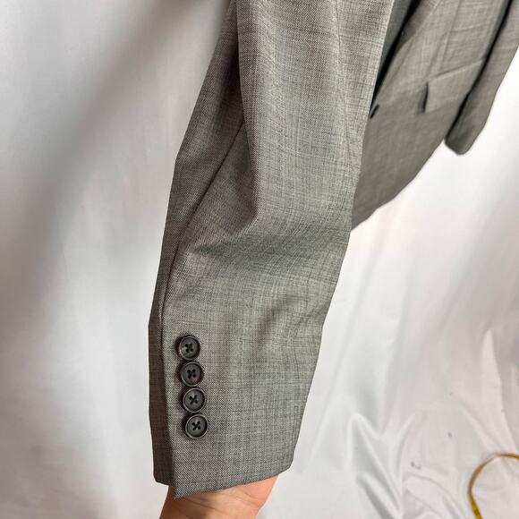 Lauren Ralph Lauren Wool Blend Blazer Suit‎ Jacket Size 42R Academia Corporate - Picture 7 of 14